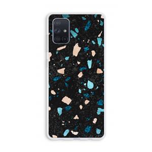 CaseCompany Terrazzo N°11: Galaxy A71 Transparant Hoesje