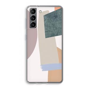 CaseCompany Lindo: Samsung Galaxy S21 Transparant Hoesje