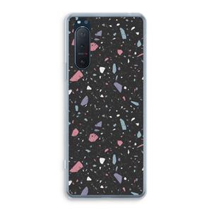 CaseCompany Terrazzo N°16: Sony Xperia 5 II Transparant Hoesje