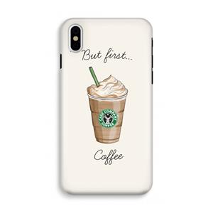 CaseCompany But first coffee: iPhone X Tough Case