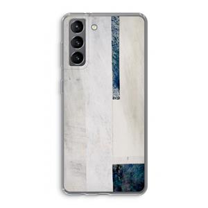 CaseCompany Meet you there: Samsung Galaxy S21 Transparant Hoesje
