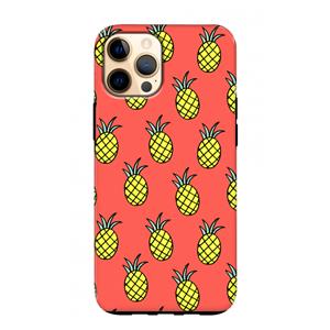 CaseCompany Ananas: iPhone 12 Pro Max Tough Case