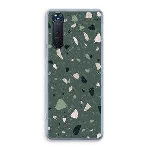 CaseCompany Terrazzo N°19: Sony Xperia 5 II Transparant Hoesje