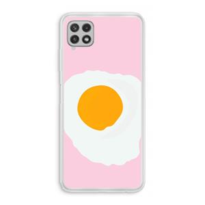 CaseCompany Sunny side up: Samsung Galaxy A22 4G Transparant Hoesje