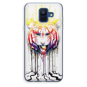 CaseCompany Fading: Samsung Galaxy A6 (2018) Transparant Hoesje