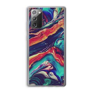 CaseCompany Chameleon Sun: Samsung Galaxy Note 20 / Note 20 5G Transparant Hoesje
