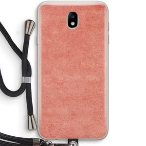 CaseCompany Marrakech Walls: Samsung Galaxy J7 (2017) Transparant Hoesje met koord