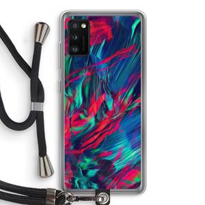 CaseCompany Pilgrims Of The Sea: Samsung Galaxy A41 Transparant Hoesje met koord