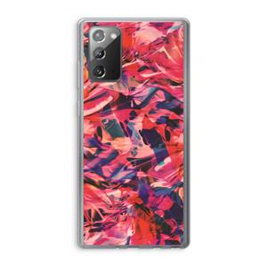 CaseCompany California: Samsung Galaxy Note 20 / Note 20 5G Transparant Hoesje