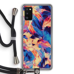 CaseCompany Tuesday Night: Samsung Galaxy A41 Transparant Hoesje met koord