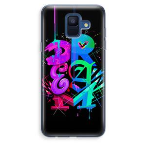 CaseCompany Dream: Samsung Galaxy A6 (2018) Transparant Hoesje