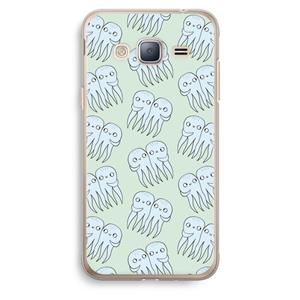 CaseCompany Octopussen: Samsung Galaxy J3 (2016) Transparant Hoesje