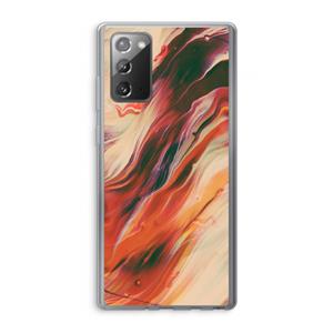 CaseCompany Forgotten Lands: Samsung Galaxy Note 20 / Note 20 5G Transparant Hoesje