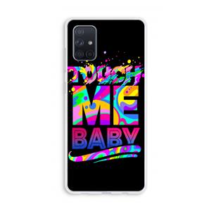 CaseCompany Touch Me: Galaxy A71 Transparant Hoesje