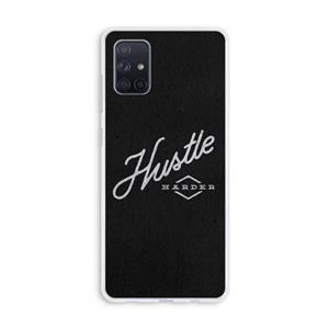 CaseCompany Hustle: Galaxy A71 Transparant Hoesje