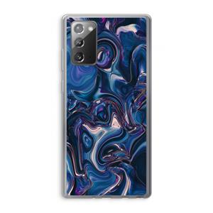 CaseCompany Mirrored Mirage: Samsung Galaxy Note 20 / Note 20 5G Transparant Hoesje