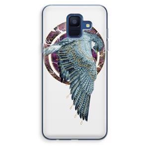 CaseCompany Golden Falcon: Samsung Galaxy A6 (2018) Transparant Hoesje