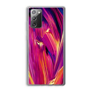 CaseCompany Phoenix: Samsung Galaxy Note 20 / Note 20 5G Transparant Hoesje