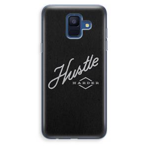 CaseCompany Hustle: Samsung Galaxy A6 (2018) Transparant Hoesje