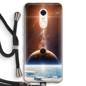 CaseCompany Omicron 2019: Xiaomi Redmi 5 Transparant Hoesje met koord