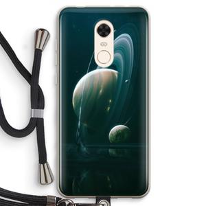 CaseCompany Mercurius: Xiaomi Redmi 5 Transparant Hoesje met koord