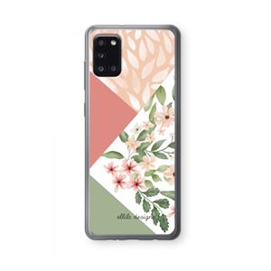 CaseCompany Sweet heaven geometrics: Samsung Galaxy A31 Transparant Hoesje