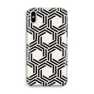 CaseCompany Geometrisch patroon: iPhone X Tough Case