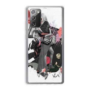 CaseCompany Dissimulation du réel: Samsung Galaxy Note 20 / Note 20 5G Transparant Hoesje