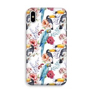 CaseCompany Bloemen tukan: iPhone X Tough Case