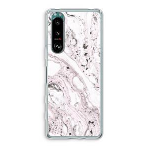 CaseCompany Mengelmoes: Sony Xperia 5 III Transparant Hoesje