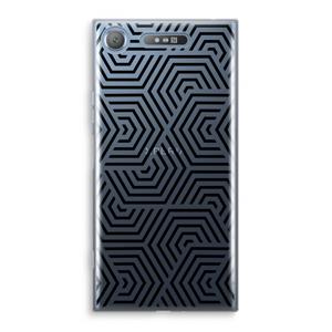 CaseCompany Magic pattern: Sony Xperia XZ1 Transparant Hoesje