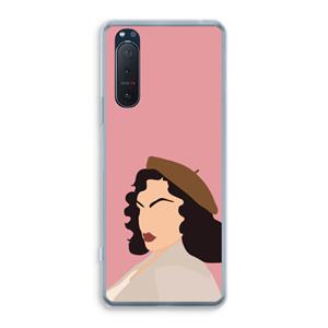 CaseCompany Confidence: Sony Xperia 5 II Transparant Hoesje