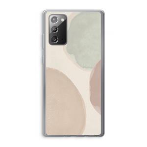 CaseCompany Geo #8: Samsung Galaxy Note 20 / Note 20 5G Transparant Hoesje