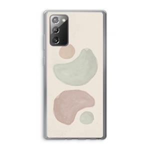 CaseCompany Geo #10: Samsung Galaxy Note 20 / Note 20 5G Transparant Hoesje