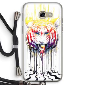 CaseCompany Fading: Samsung Galaxy A5 (2017) Transparant Hoesje met koord