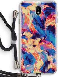 CaseCompany Tuesday Night: Samsung Galaxy J7 (2017) Transparant Hoesje met koord