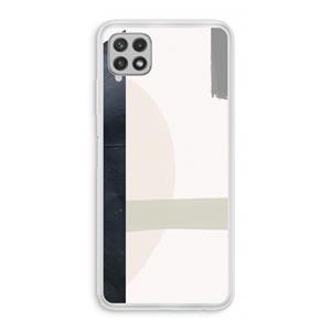 CaseCompany Baca: Samsung Galaxy A22 4G Transparant Hoesje