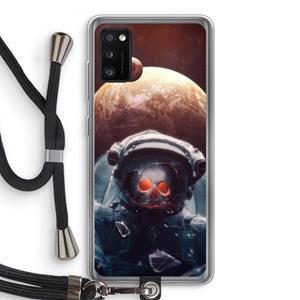 CaseCompany Voyager: Samsung Galaxy A41 Transparant Hoesje met koord