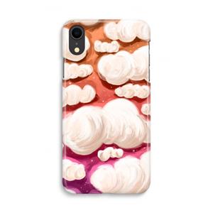 CaseCompany Katoen Wolken: iPhone XR Volledig Geprint Hoesje
