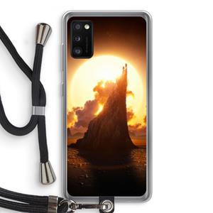 CaseCompany Children of the Sun: Samsung Galaxy A41 Transparant Hoesje met koord