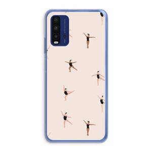 CaseCompany Dancing #1: Xiaomi Redmi 9T Transparant Hoesje