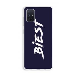 CaseCompany Biest: Galaxy A71 Transparant Hoesje