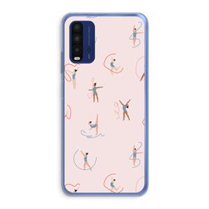 CaseCompany Dancing #3: Xiaomi Redmi 9T Transparant Hoesje