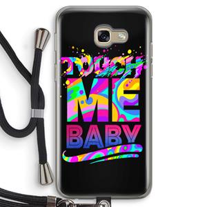 CaseCompany Touch Me: Samsung Galaxy A5 (2017) Transparant Hoesje met koord