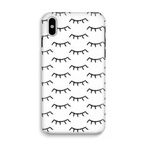 CaseCompany Wimpers: iPhone X Tough Case