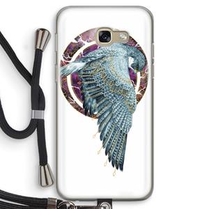 CaseCompany Golden Falcon: Samsung Galaxy A5 (2017) Transparant Hoesje met koord