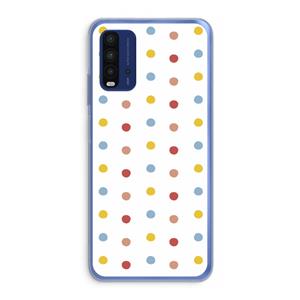 CaseCompany Bollen: Xiaomi Redmi 9T Transparant Hoesje