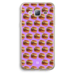 CaseCompany Giants: Samsung Galaxy J3 (2016) Transparant Hoesje