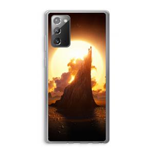 CaseCompany Children of the Sun: Samsung Galaxy Note 20 / Note 20 5G Transparant Hoesje