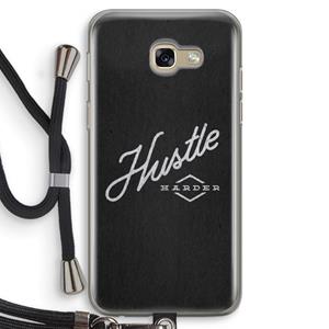 CaseCompany Hustle: Samsung Galaxy A5 (2017) Transparant Hoesje met koord